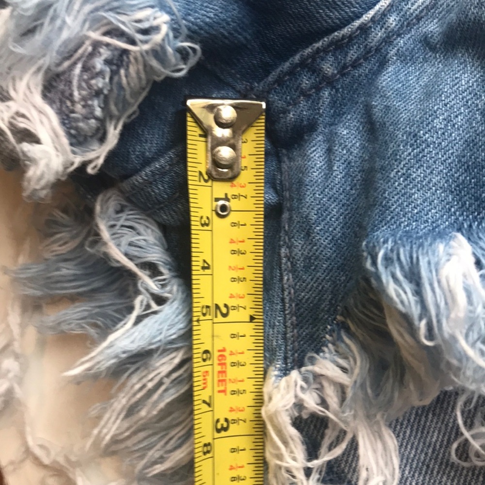 Show Me Your Mumu distressed jean shorts - Picture 7 of 7
